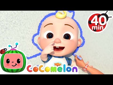 Head Shoulders Knees and Toes + More Nursery Rhymes & Kids Songs – CoComelon