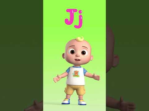 J is for Jump ⬆️! Learn ABC! #cocomelon #shorts